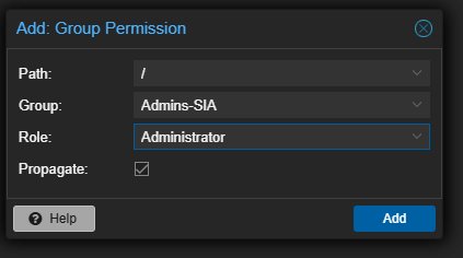 Administrator sur / Propagate