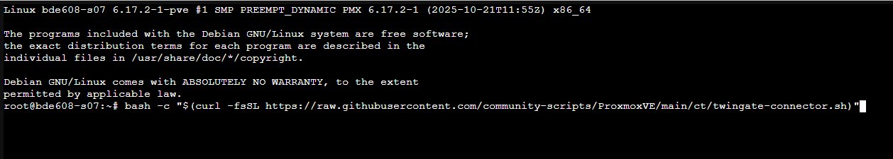 Shell Proxmox community-scripts