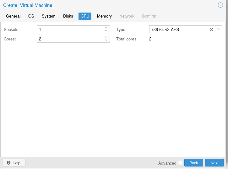 1 socket 2 cores x86-64-v2-AES